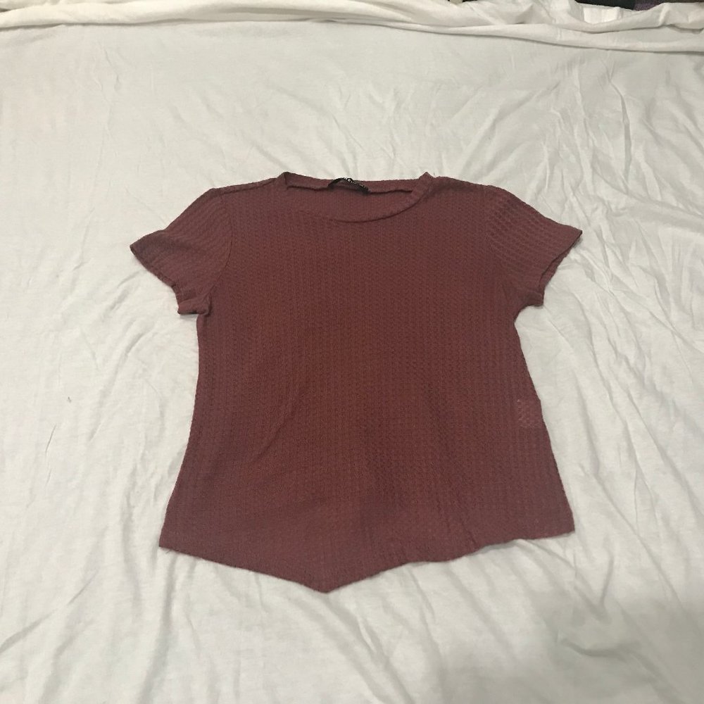 Tight Pink Crop Top